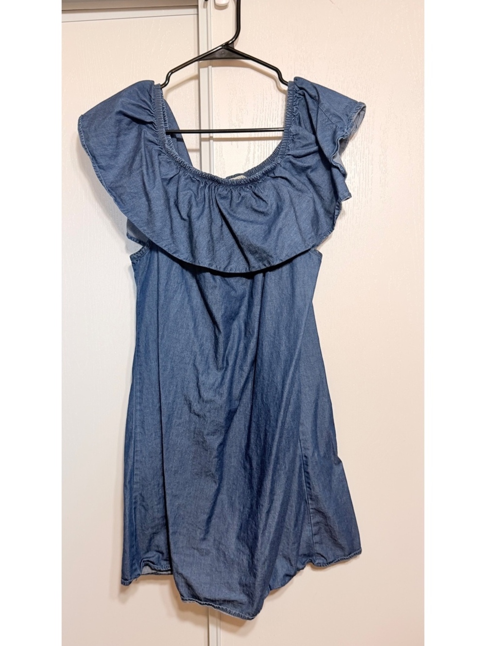 Speed Control New York XL Denim Ruffle Dress